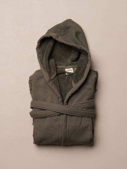 Vintage Wash Robe | Olive