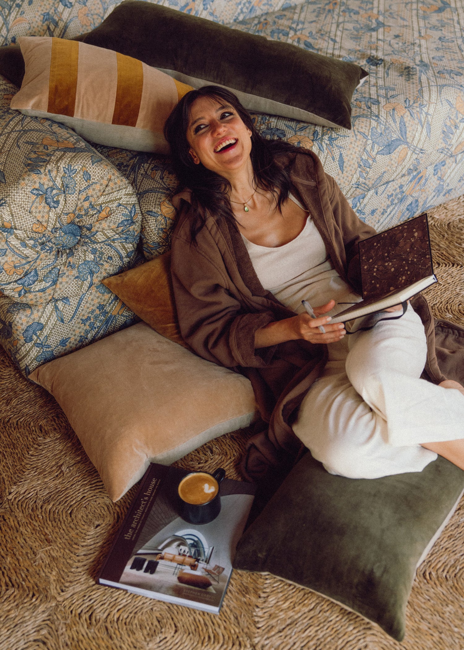 Vintage Wash Robe | Chocolate - - - Saardé - Saardé.