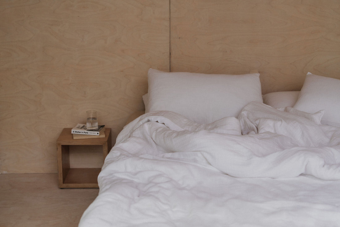Enes Fitted Sheet | White - - - Saardé - Saardé.
