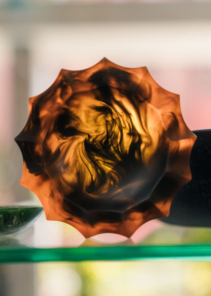 Flow Resin Sun Dish | Earth