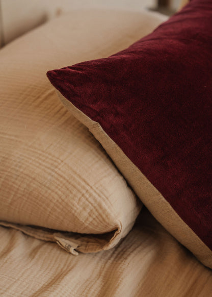 Enes Pillowcases | Clay | Set of 2 - - - Saardé - Saardé.