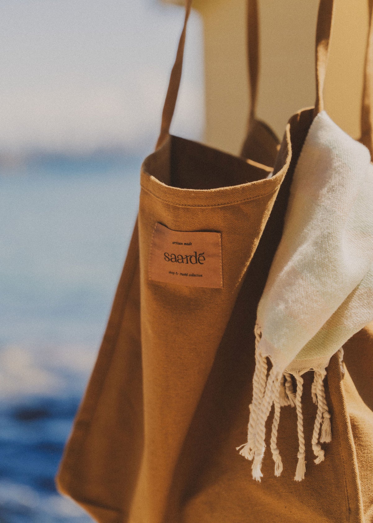 Journey Market and Beach Tote Bag