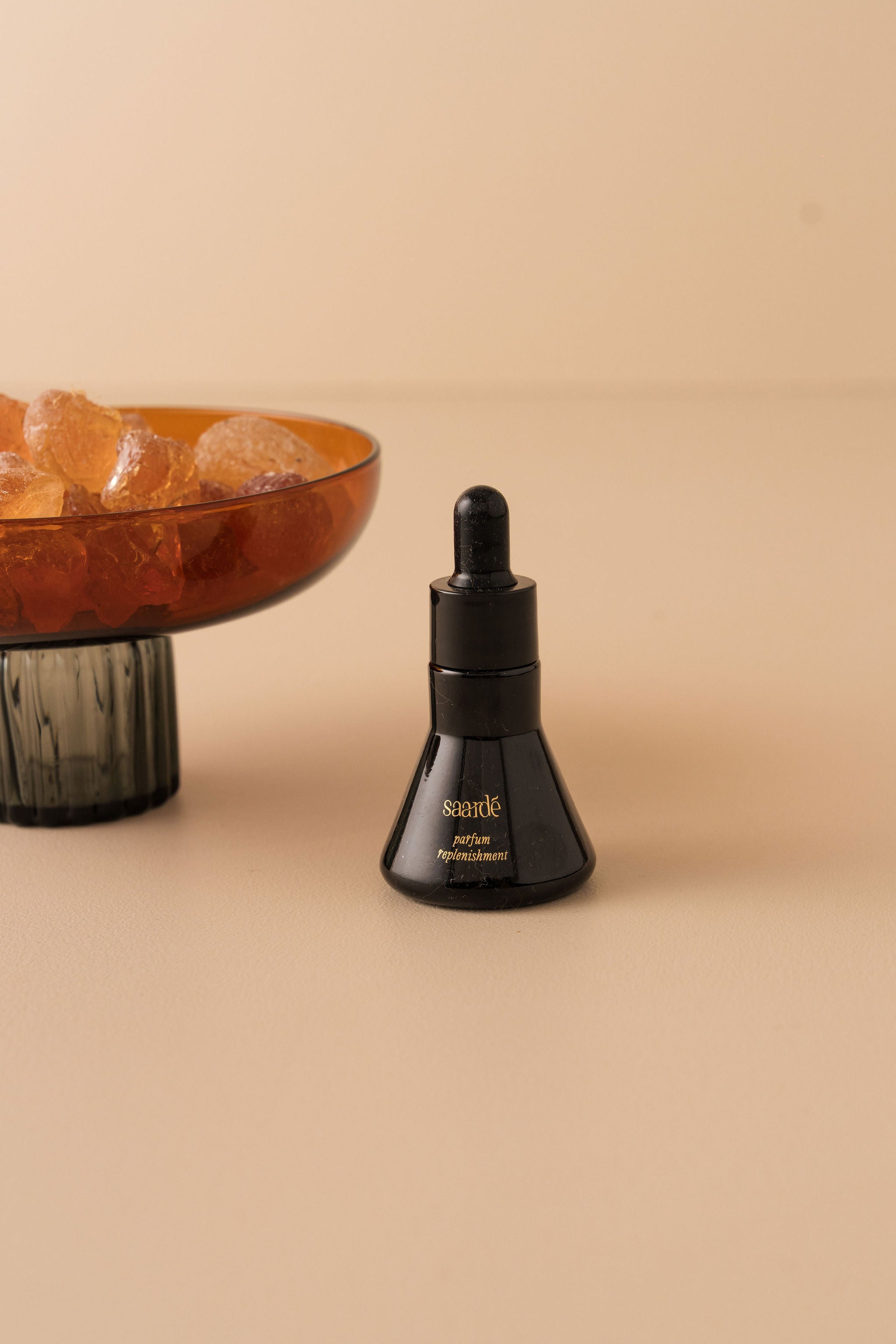 Home Fragrance Set | Vegetal Amber | Amber Bowl - - - Saardé - Saardé.