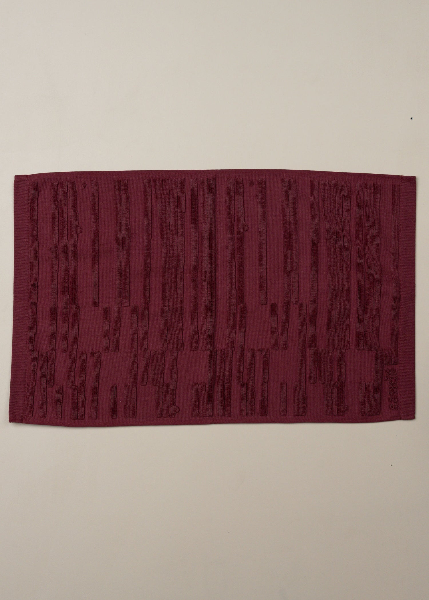 Architectural Towel Bundle | Burgundy - - - Saardé - Saardé.