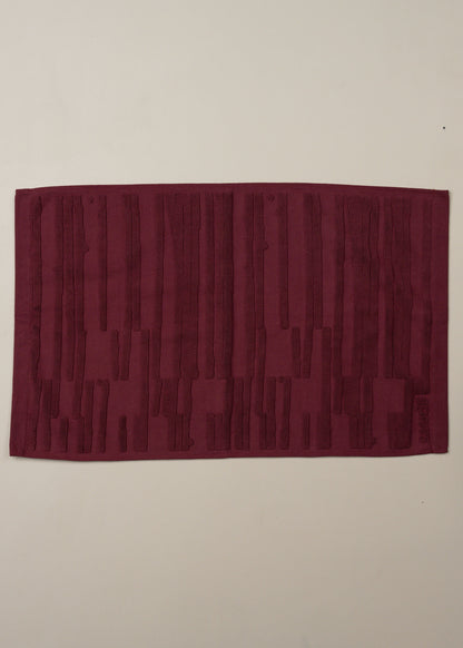 Architectural Towel Bundle | Burgundy - - - Saardé - Saardé.