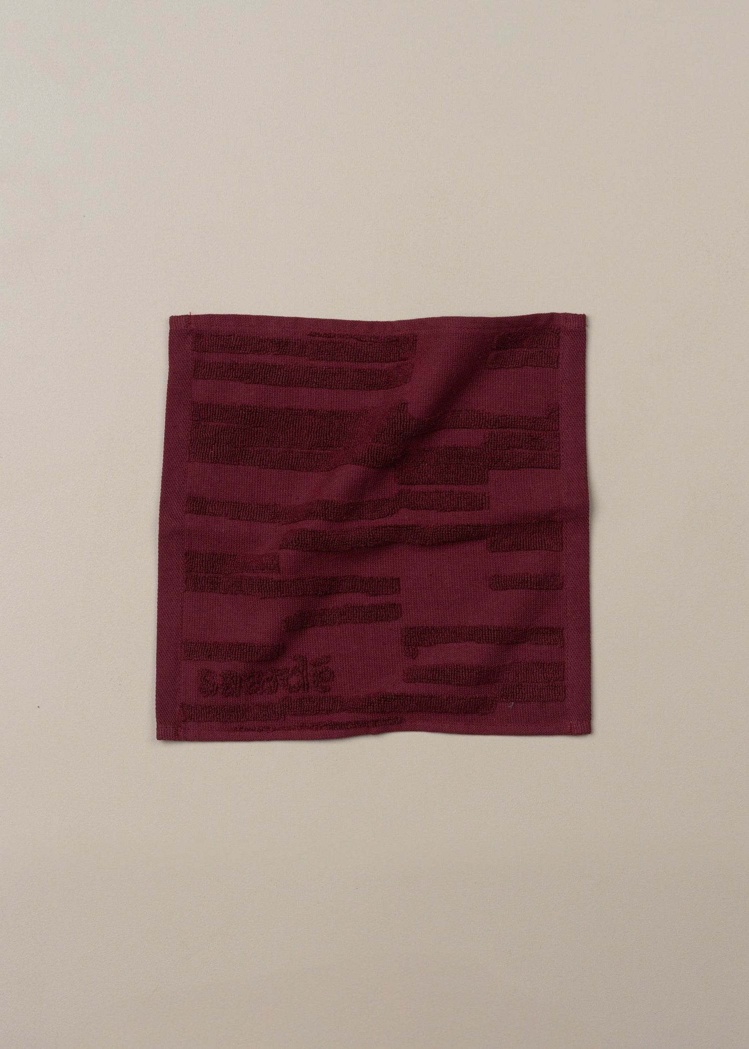 Architectural Towel Bundle | Burgundy - - - Saardé - Saardé.