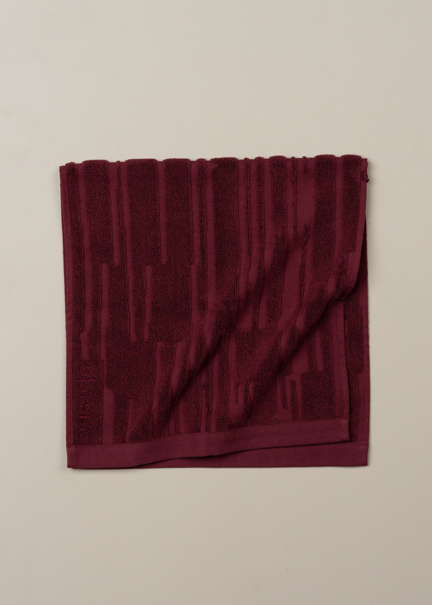 Architectural Towel Bundle | Burgundy - - - Saardé - Saardé.
