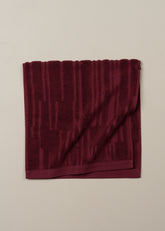 Architectural Towel Bundle | Burgundy - - - Saardé - Saardé.