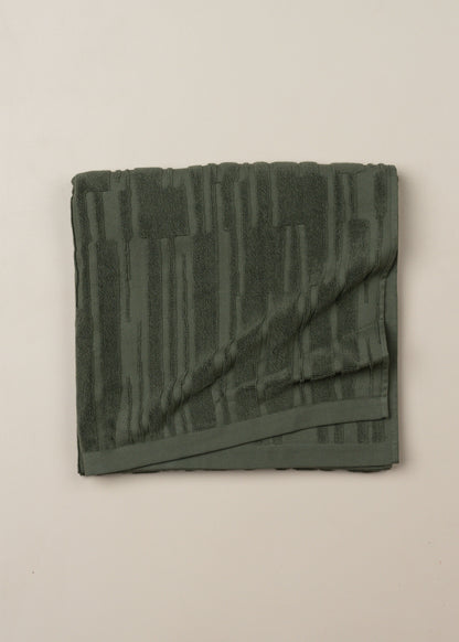 Architectural Towel Bundle | Dark Olive - - - Saardé - Saardé.