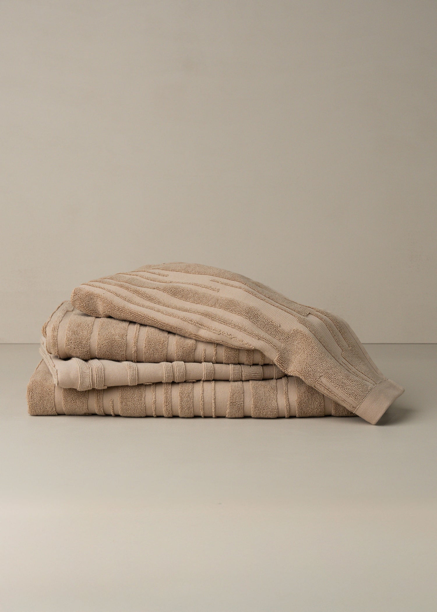 Architectural Towel Collection | Truffle - - - Saardé - Saardé.