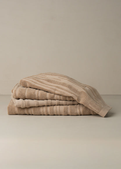 Architectural Towel Collection | Truffle - - - Saardé - Saardé.