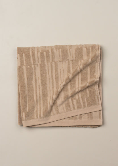 Architectural Towel Collection | Truffle - Bath Sheet - Bath Sheet - Saardé - Saardé.