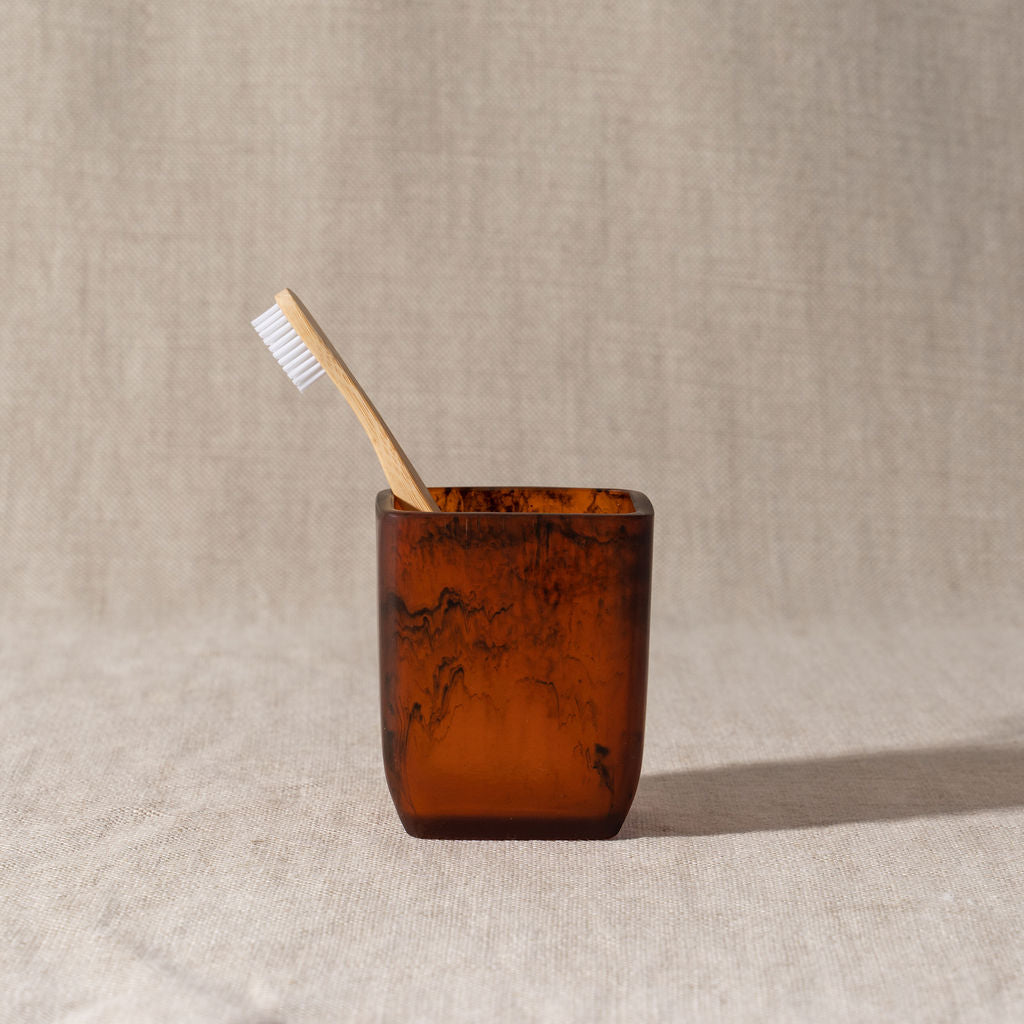 Flow Resin Toothbrush Holder | Earth -  -  - Saardé - Saardé.