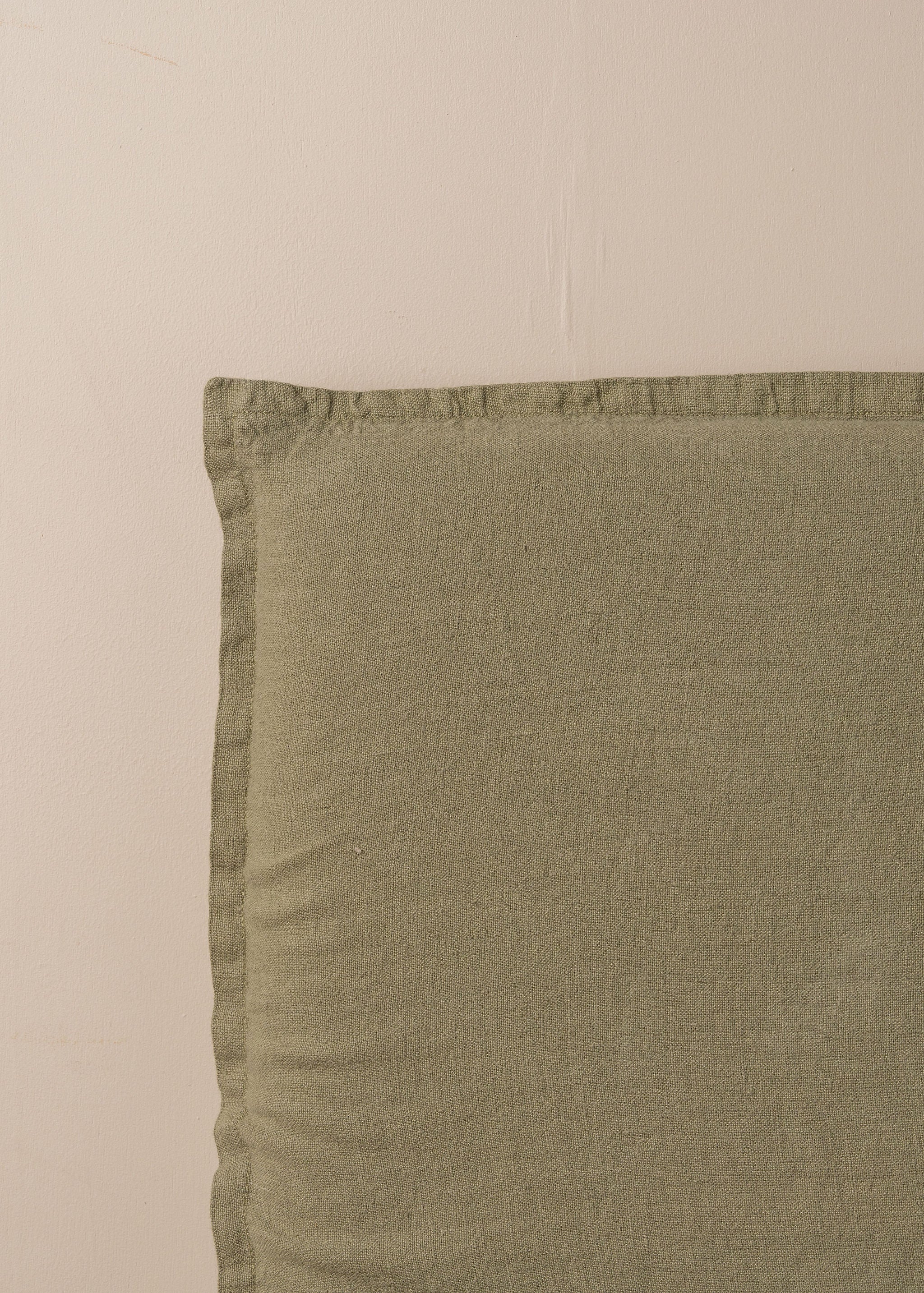 Sanctuary Linen Slipcover | Super King - Olive - Olive - Saardé - Saardé.