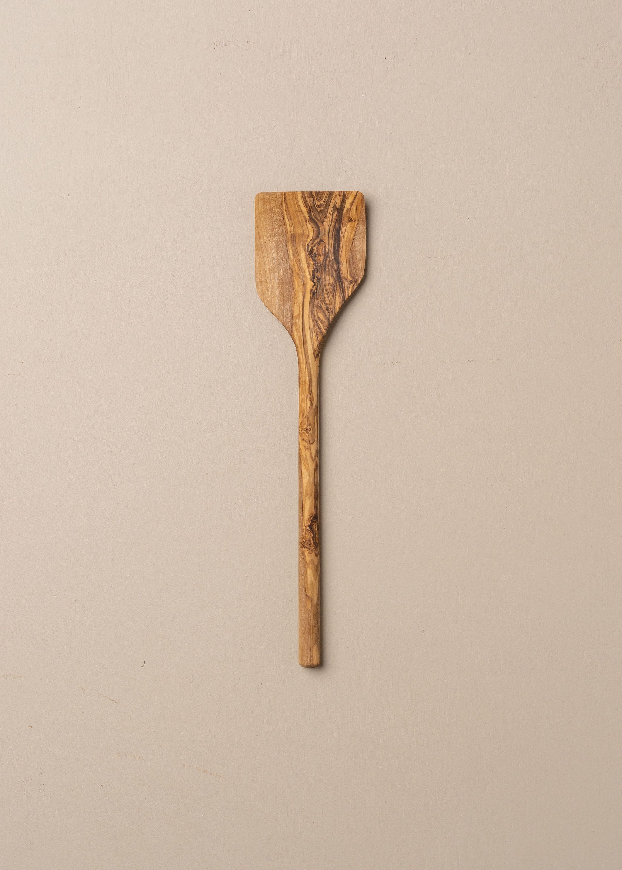 Olive Wood | Angular Spatula - - - Saardé - Saardé.