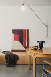 Zêzere Wool Bed Cover | Brown - - - Saardé - Saardé.