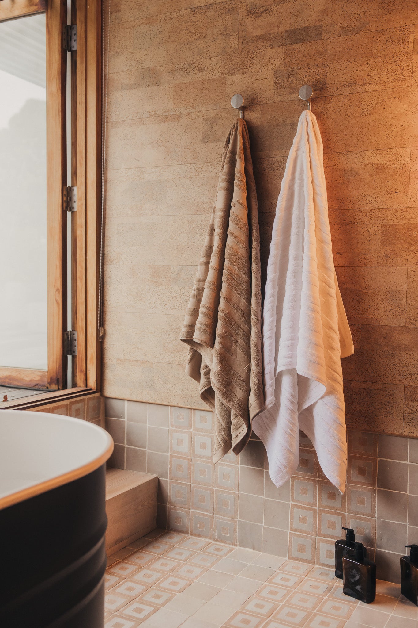 Architectural Towel Collection | Truffle - - - Saardé - Saardé.