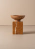 Opus Small Marble Candle Holder | Earth - - - Saardé - Saardé.