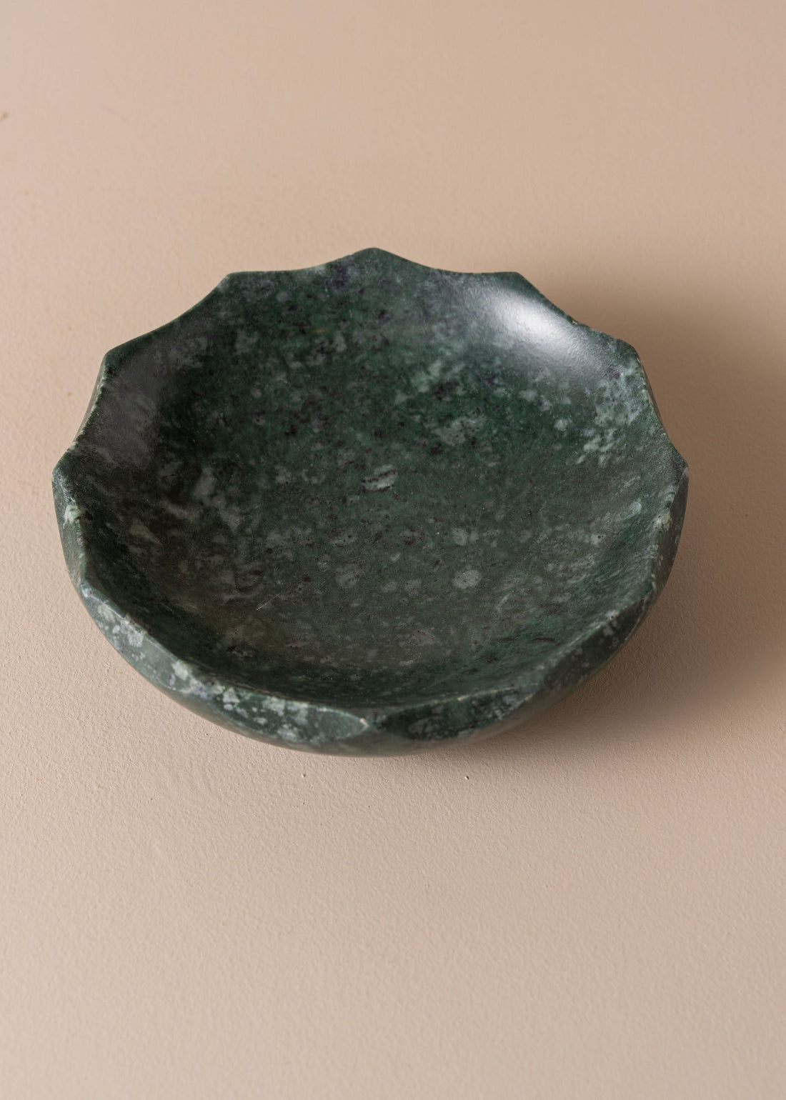 Opus Marble Sun Dish | Green - - - Saardé - Saardé.