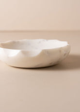 Opus Marble Sun Dish | White - - - Saardé - Saardé.