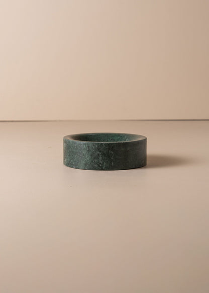 Opus Marble Dish | Green - - - Saardé - Saardé.