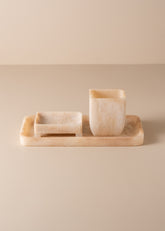 Flow Resin Toothbrush Holder | Shell - - - Saardé - Saardé.