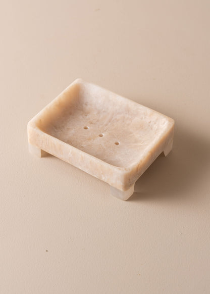 Flow Resin Structured Soap Dish | Shell - - - Saardé - Saardé.