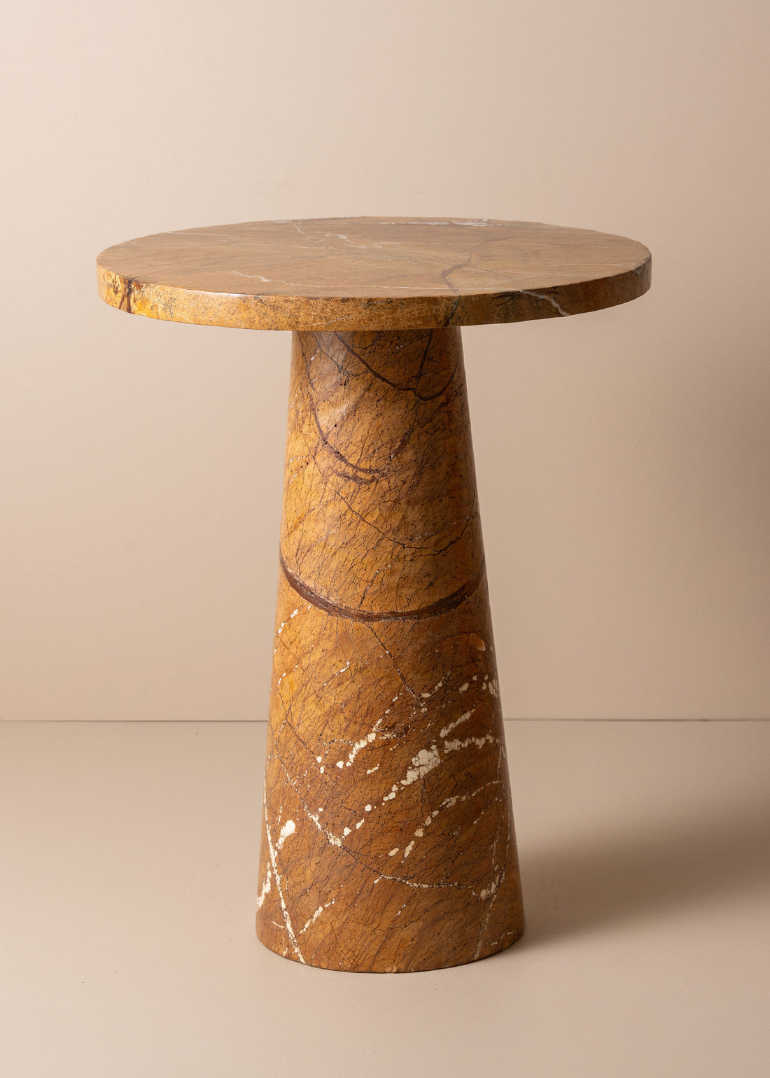 Opus Marble Side Table | Earth - - - Saardé - Saardé.