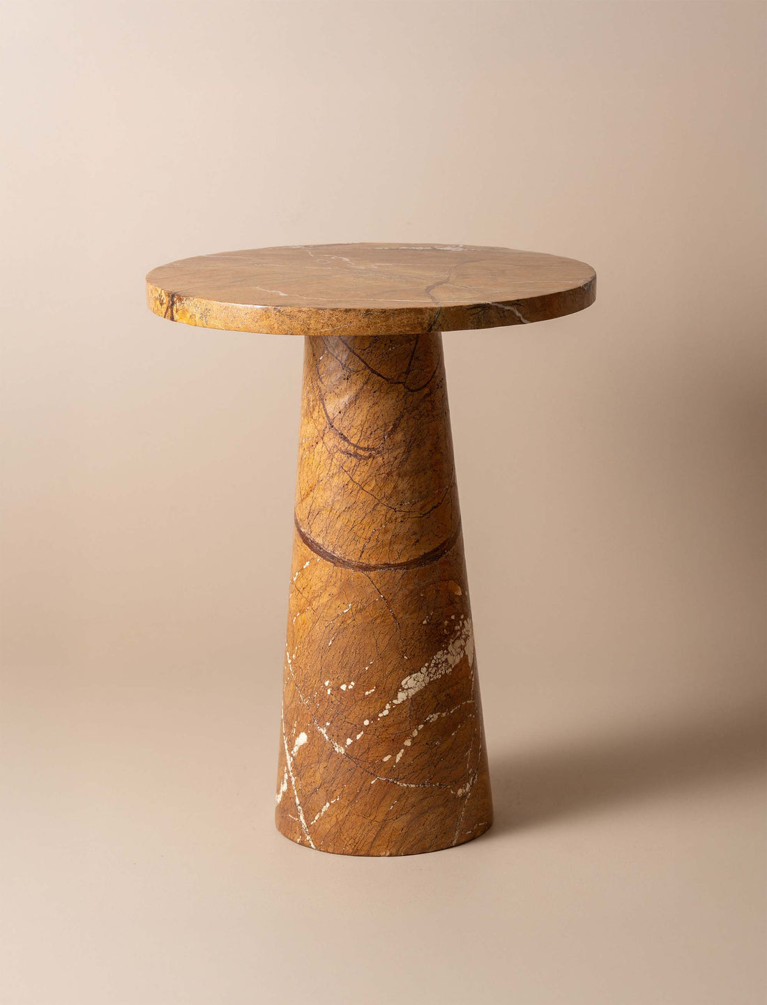 Opus Marble Side Table | Earth - - - Saardé - Saardé.