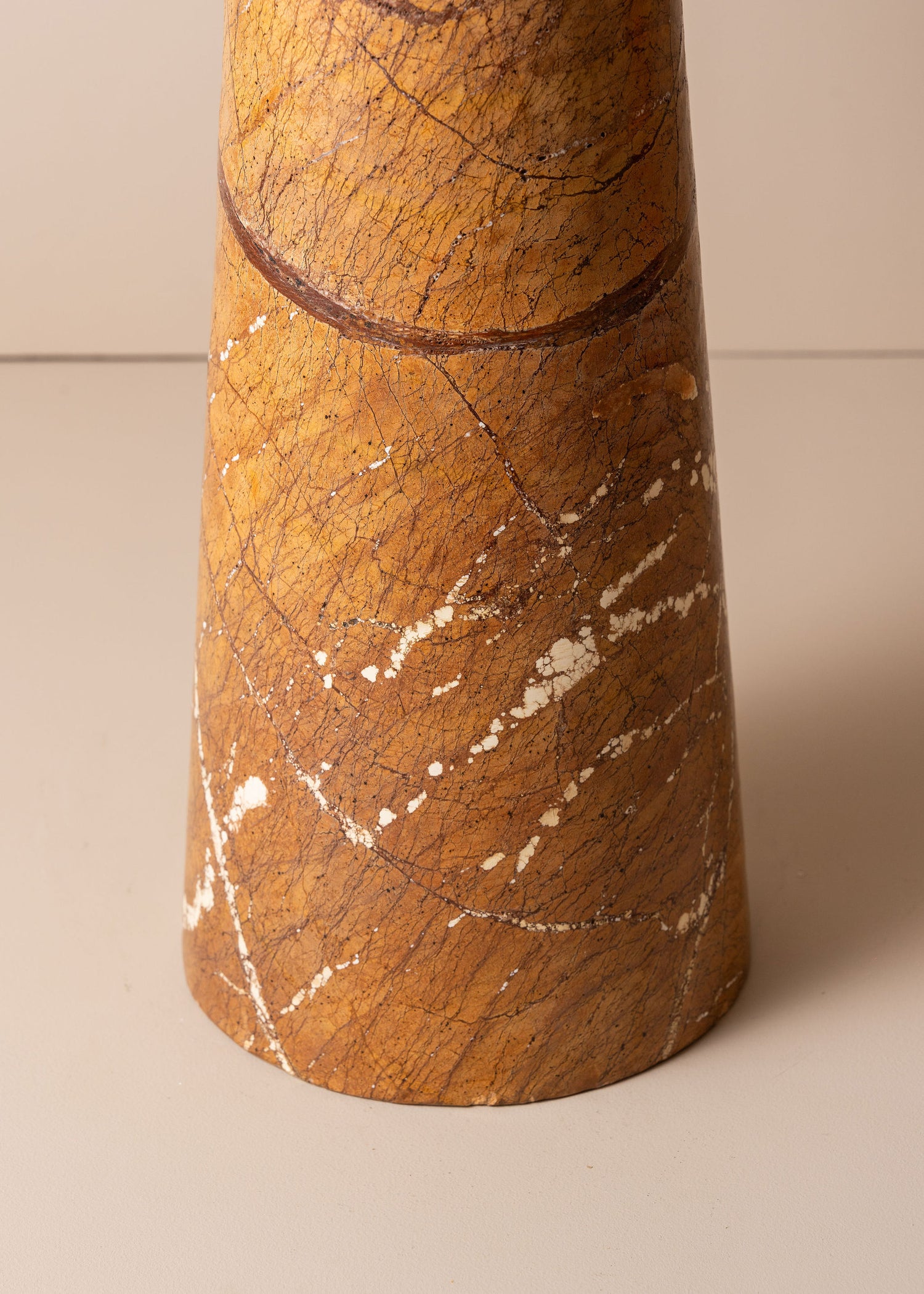 Opus Marble Side Table | Earth - - - Saardé - Saardé.