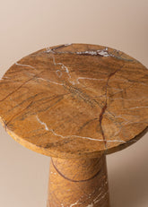 Opus Marble Side Table | Earth - - - Saardé - Saardé.