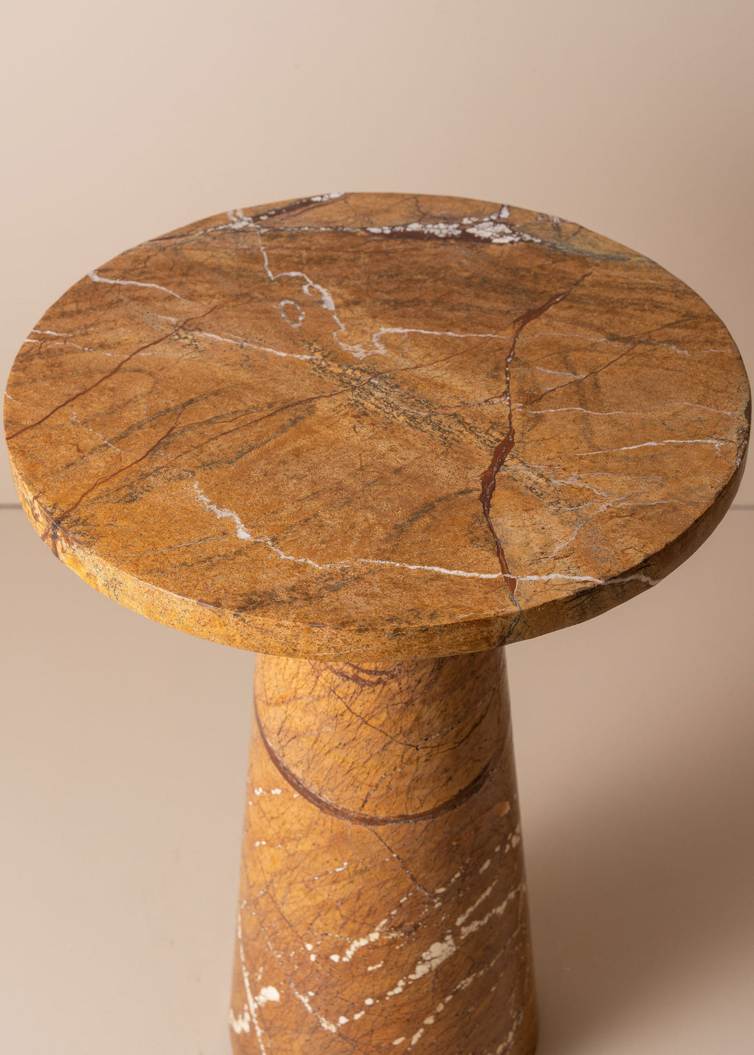 Opus Marble Side Table | Earth - - - Saardé - Saardé.