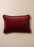 Velvet Cushion | Burgundy - Lumbar - Lumbar - Saardé - Saardé.