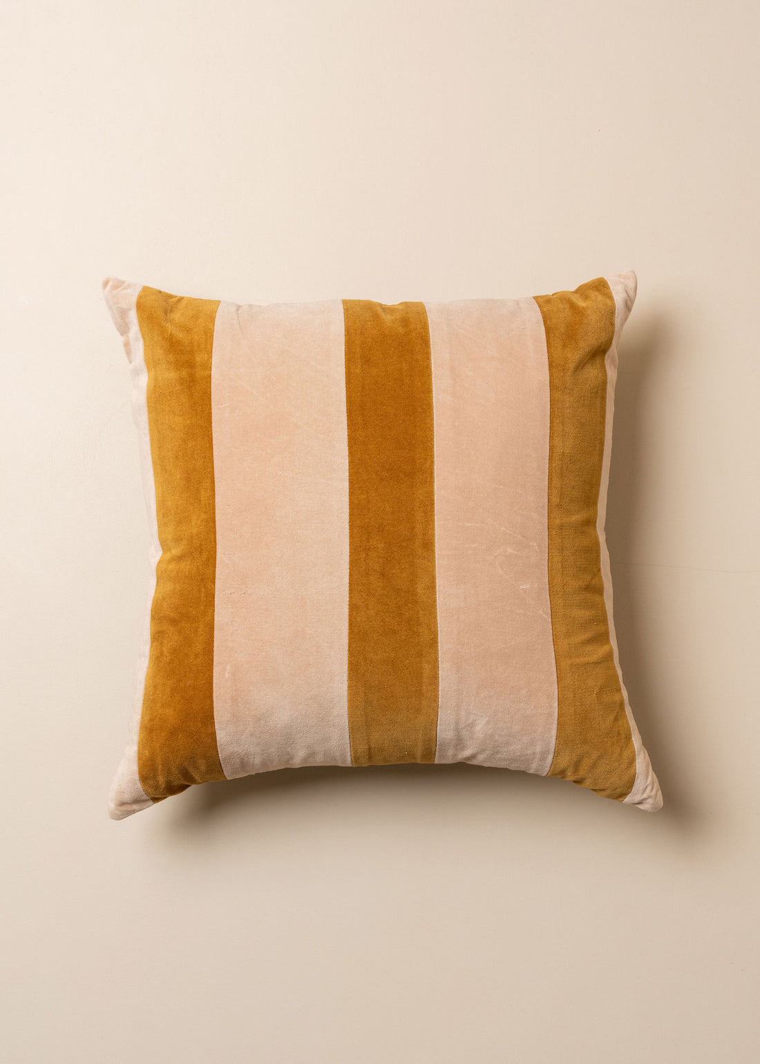 Velvet Cushion | Striped - Square - Square - Saardé - Saardé.