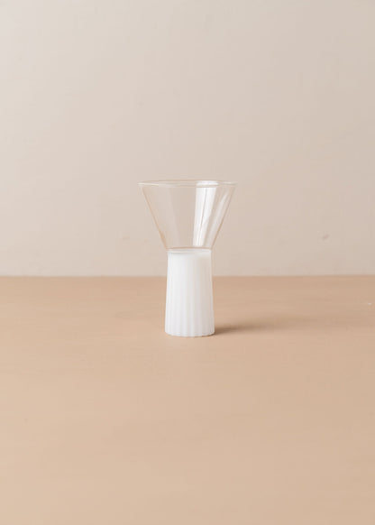 Kairos Wine Glass | Opaque White -  -  - Saardé - Saardé.