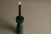 Opus Medium Marble Candle Holder | Green - - - Saardé - Saardé.