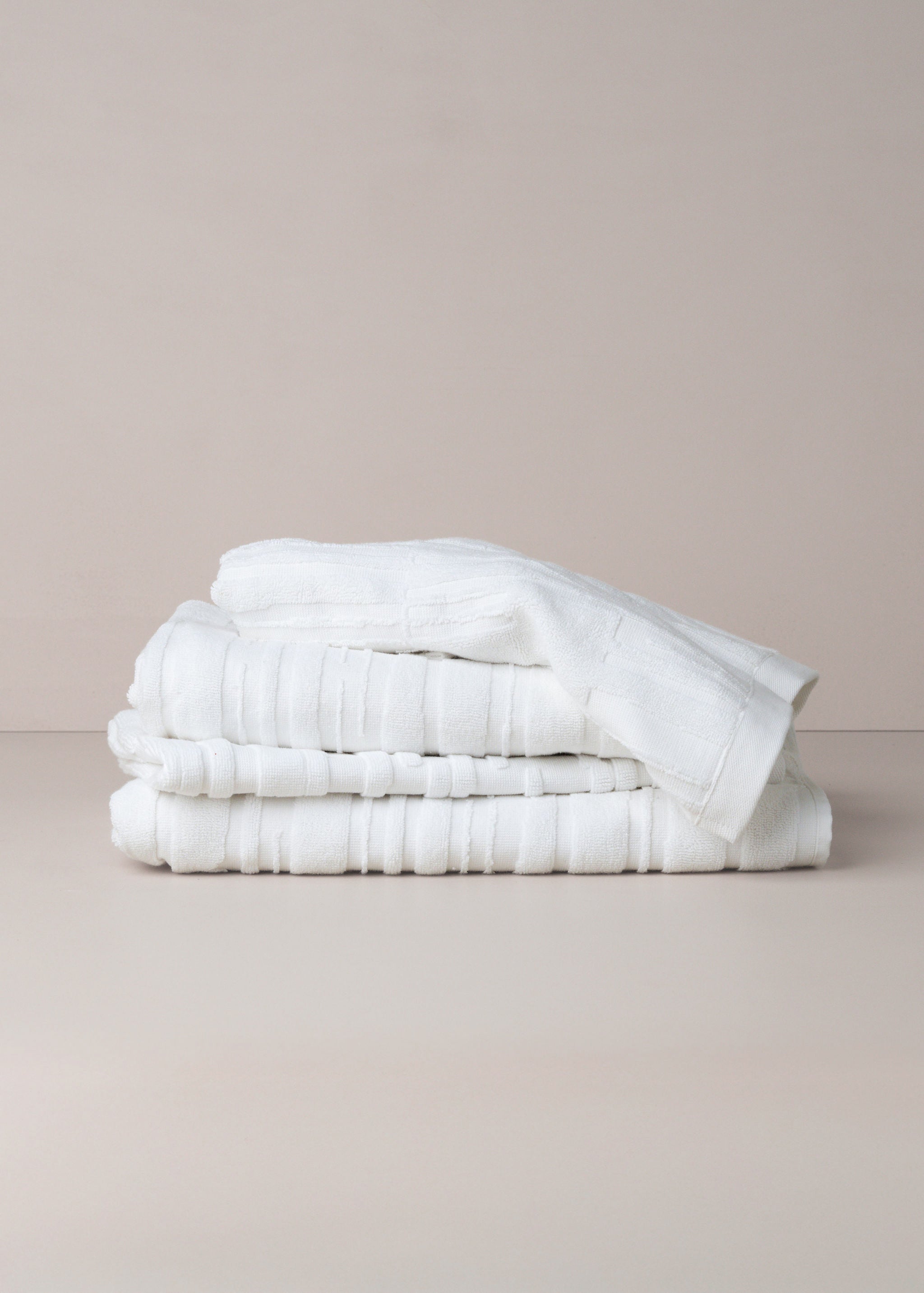 Architectural Towel Bundle | White - - - Saardé - Saardé.