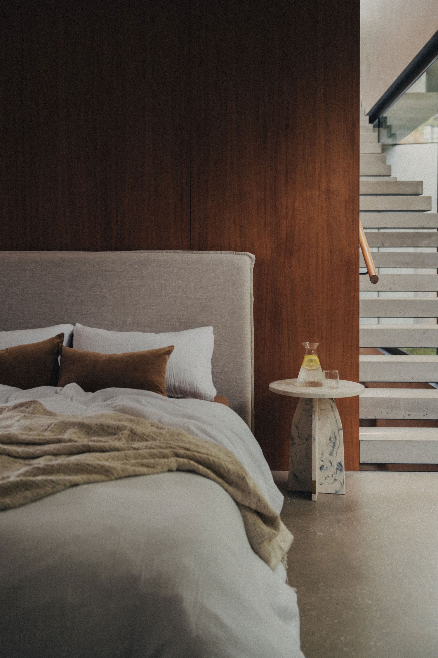 Sanctuary Linen Bed Head with Slipcover | Natural - - - Saardé - Saardé.