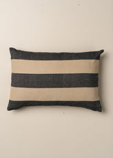 Recycled Cotton Striped Cushion | Lumbar -  -  - Saardé - Saardé.