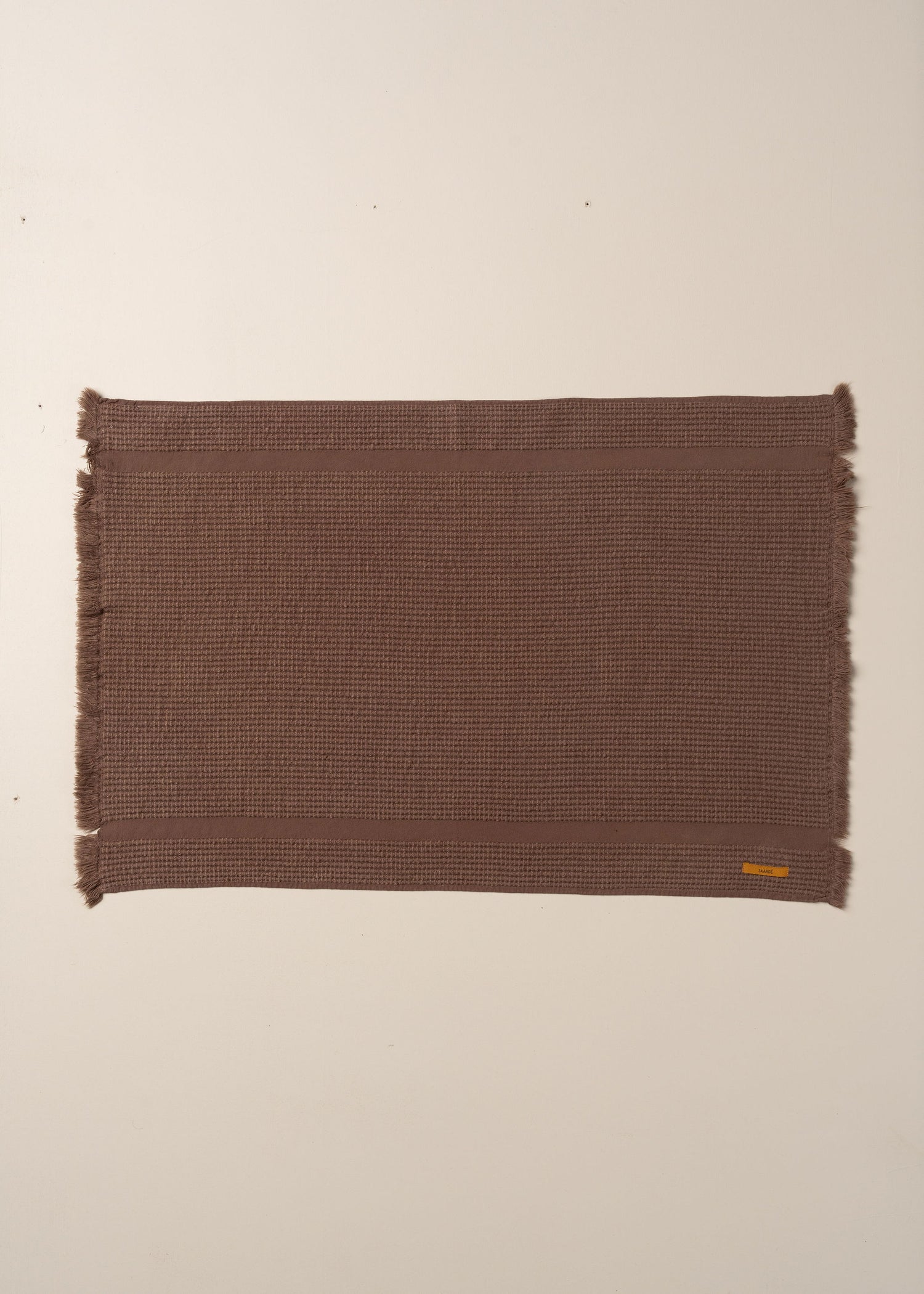 Vintage Wash Towel Collection | Chocolate - Bath Mat - Bath Mat - Saardé - Saardé.