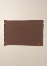 Vintage Wash Towel Collection | Chocolate - Bath Mat - Bath Mat - Saardé - Saardé.