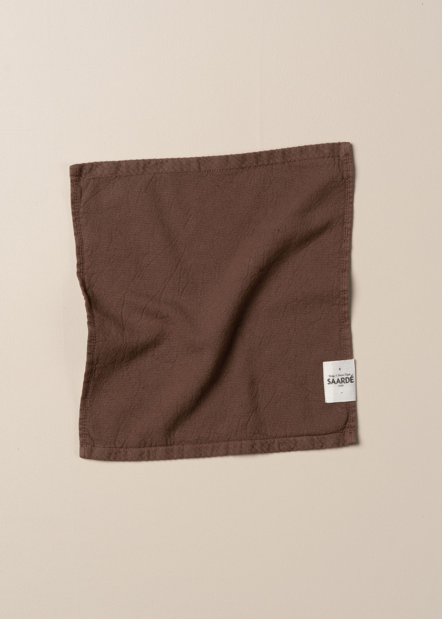 Vintage Wash Towel Collection | Chocolate - Face Washer - Face Washer - Saardé - Saardé.