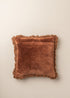 Velvet Cushion | Terracotta - Square - Square - Saardé - Saardé.