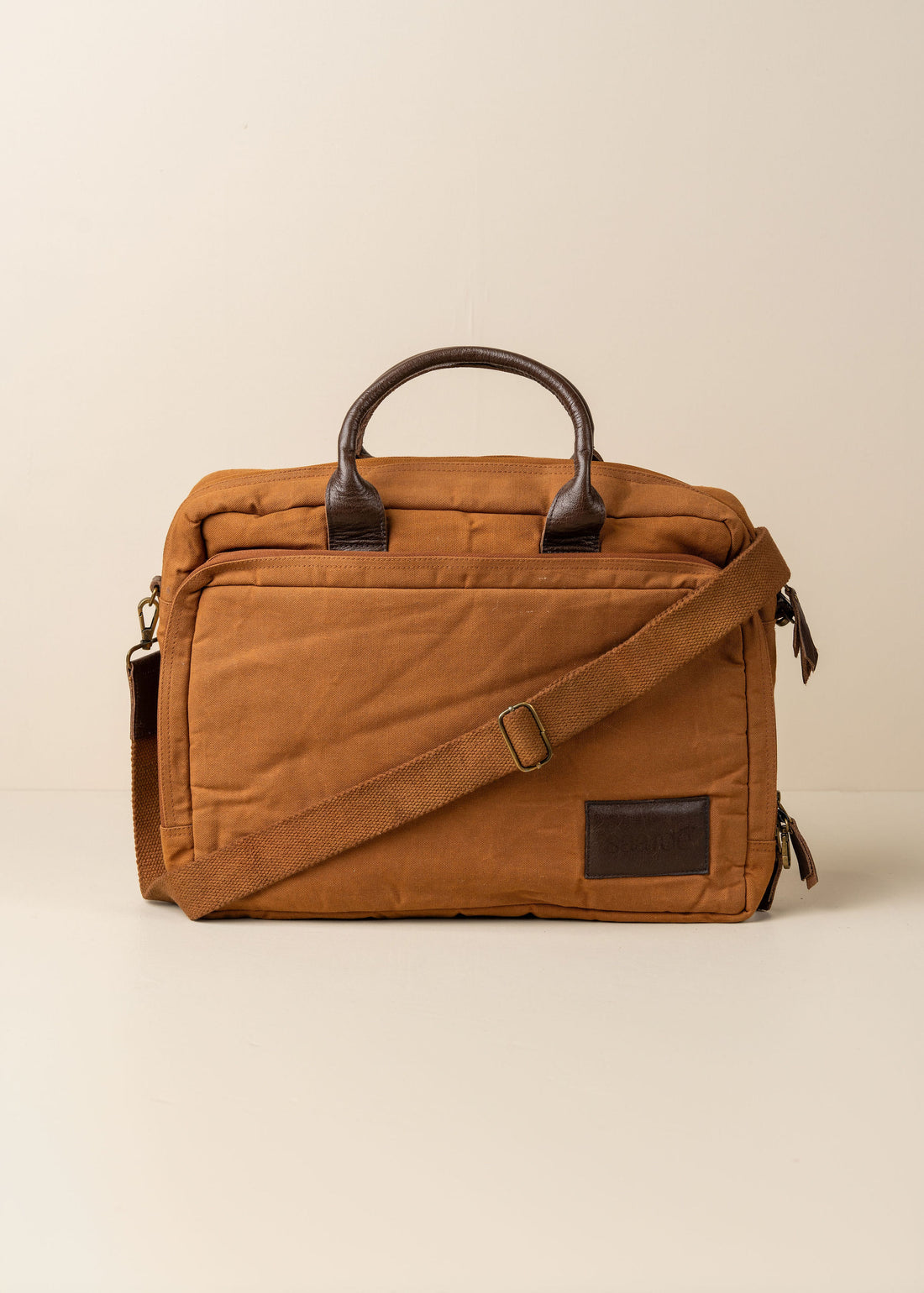 Journey Canvas Laptop Bag | Terracotta -  -  - Saardé - Saardé.