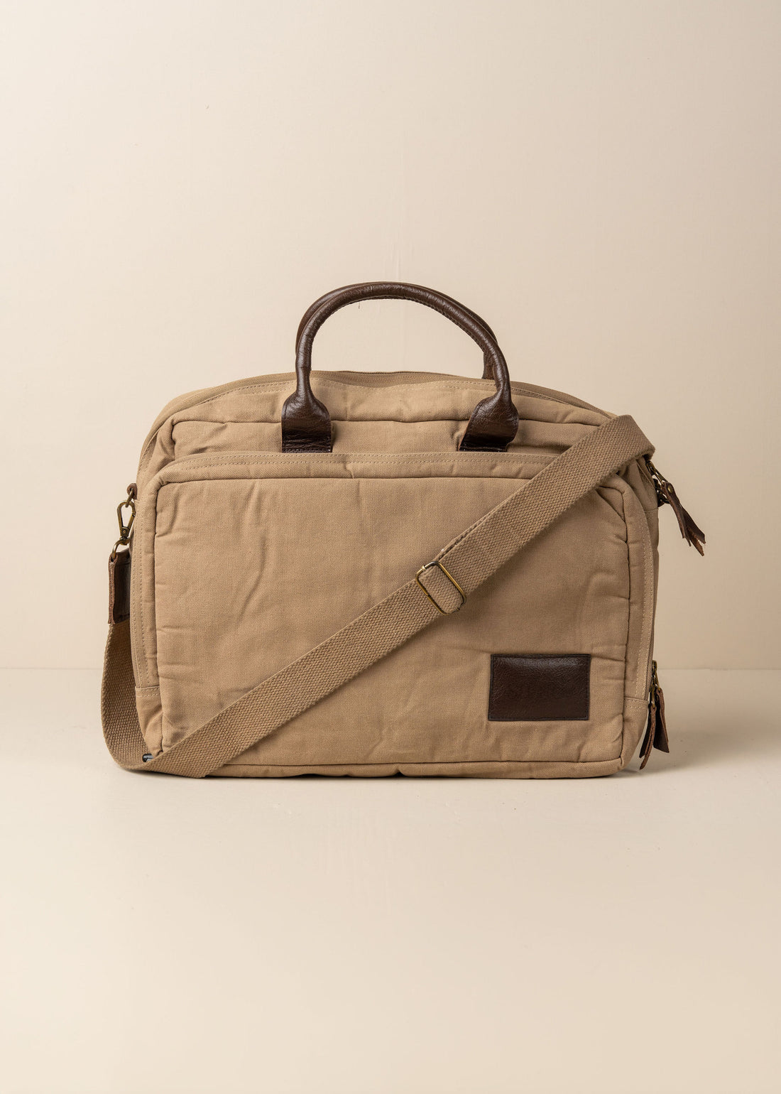 Journey Canvas Laptop Bag | Clay -  -  - Saardé - Saardé.