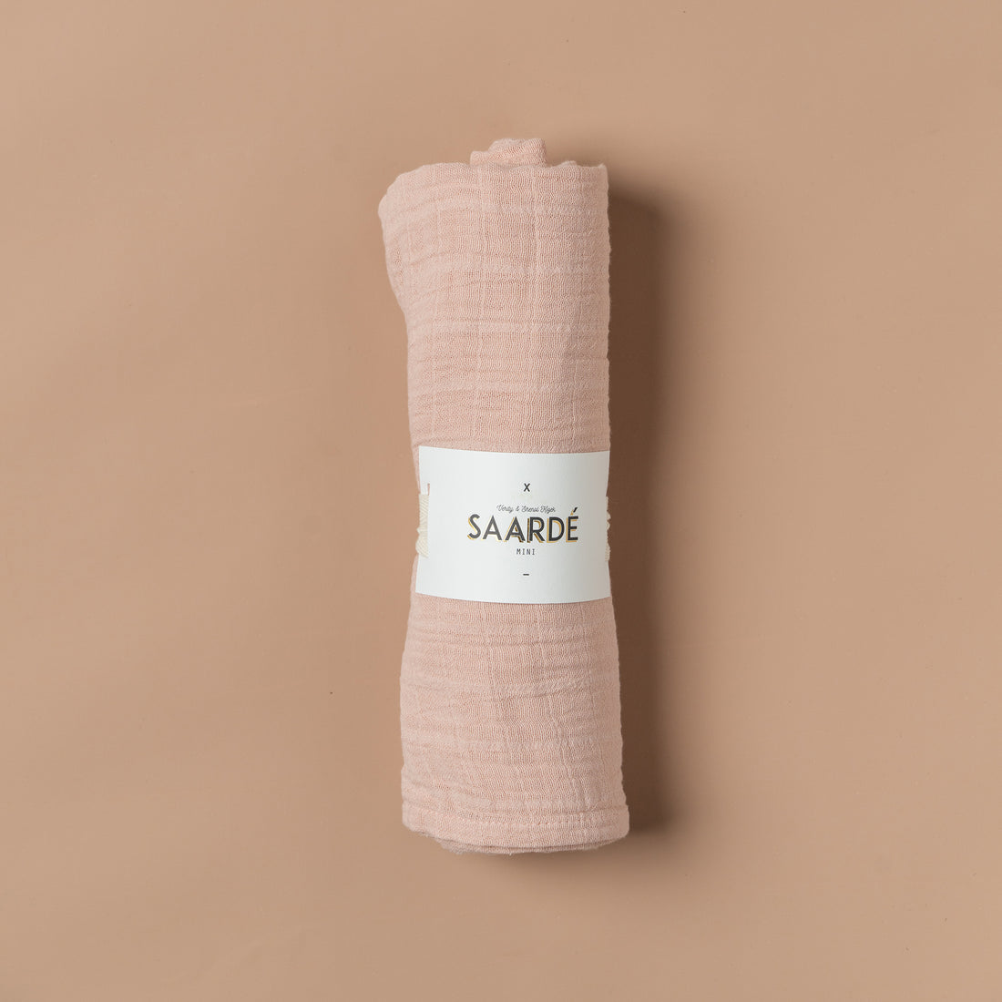 Light Blanket/Baby Muslin | Dusty Pink -  -  - Saardé - Saardé.
