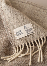 Serra da Estrela Wool Throw & Bed Cover | Truffle - - - Saardé - Saardé.