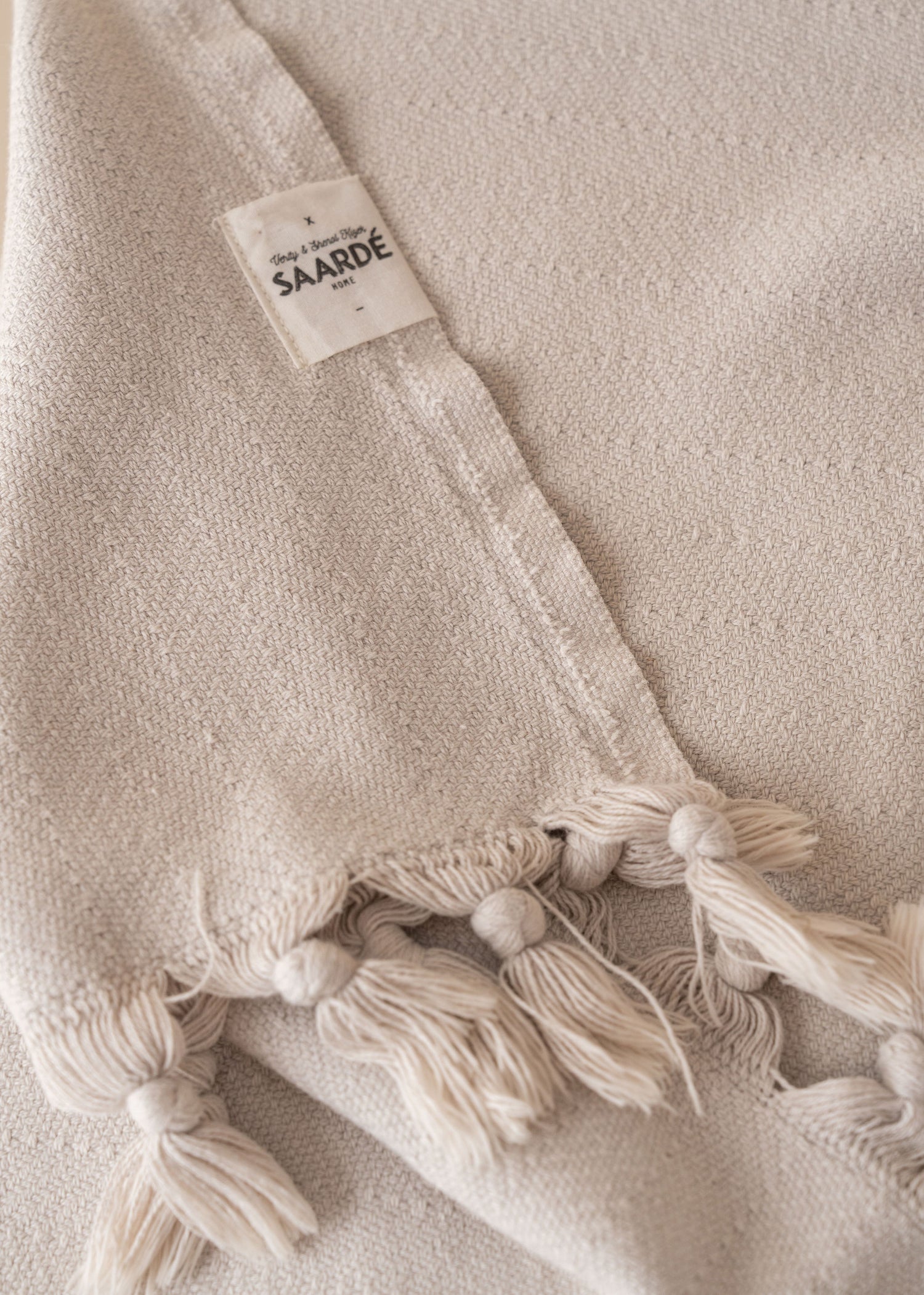 Vintage Wash Cotton Blanket | Clay - - - Saardé - Saardé.