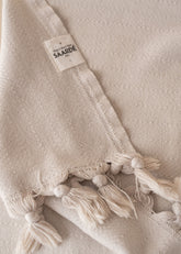 Vintage Wash Cotton Blanket | Clay - - - Saardé - Saardé.