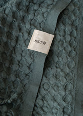 Corfu Cotton Throw | Tuscan Green - - - Saardé - Saardé.